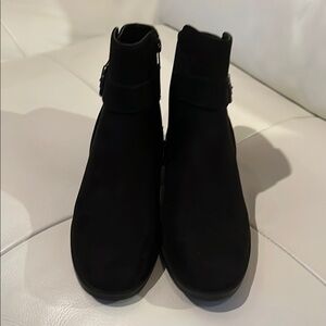 Nine West Black Ankle Boots 6 1/2M
